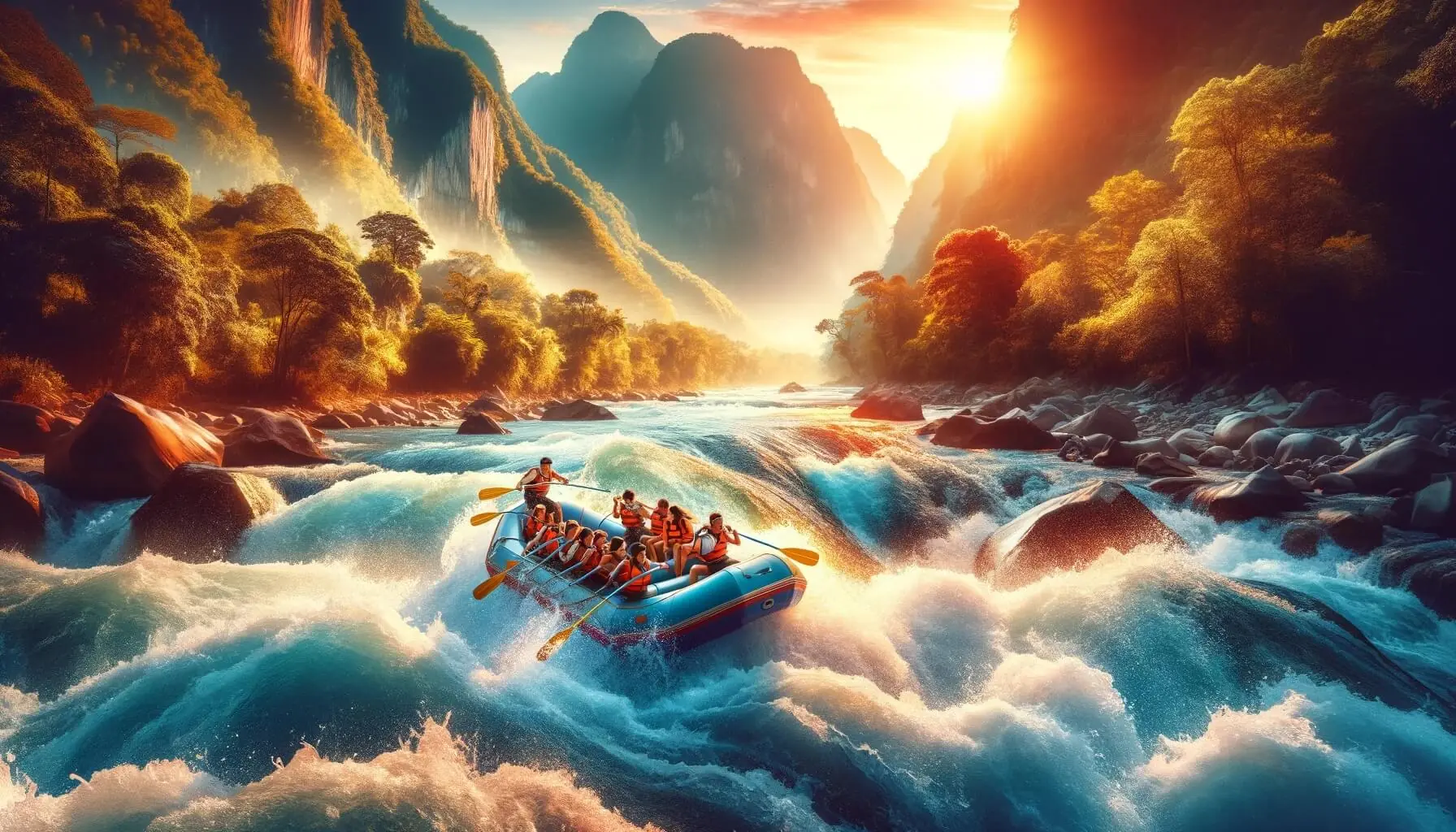 A rafting izgalma: vízi kalandok a vad vizeken